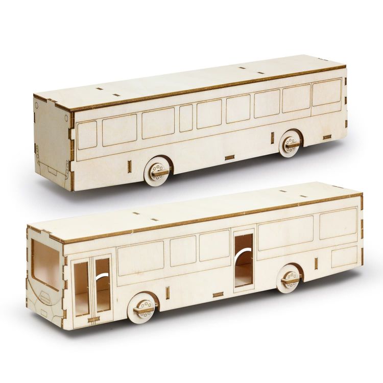 Picture of BRANDCRAFT Bus Wooden Model