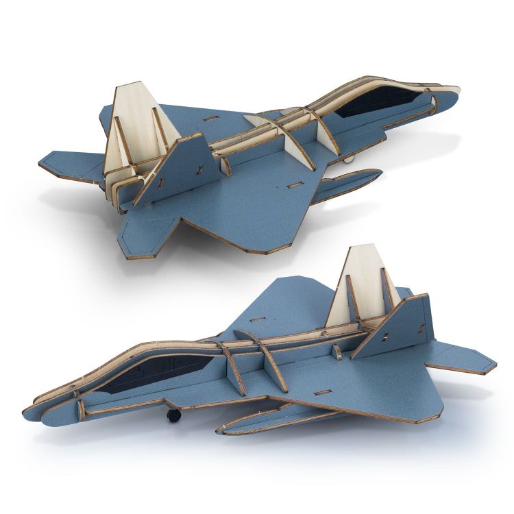 Picture of BRANDCRAFT Jet Fighter Wooden Model