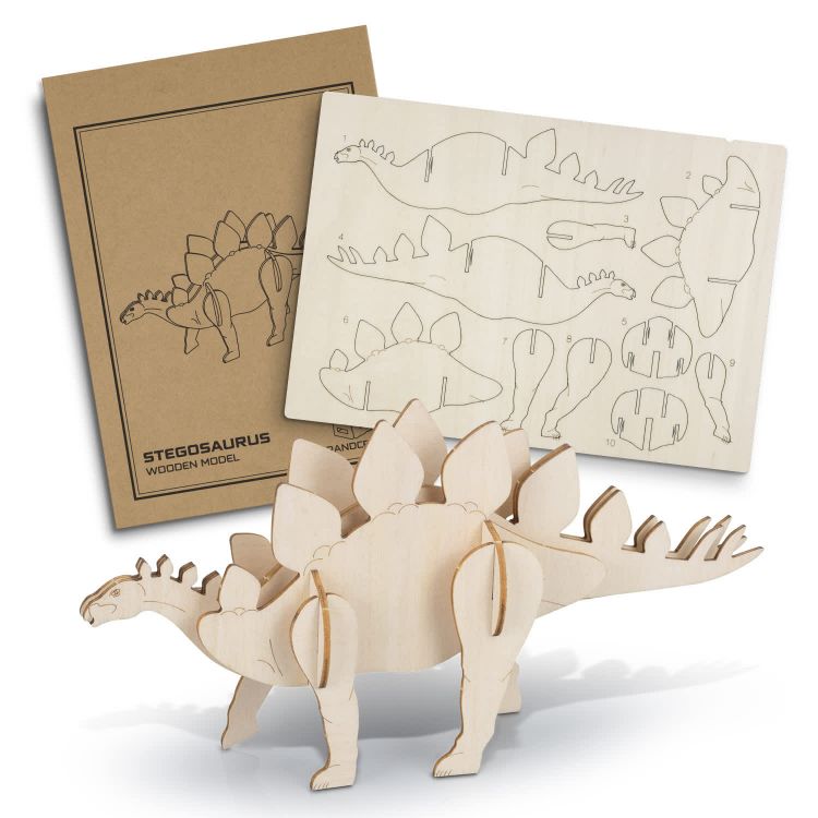 Picture of BRANDCRAFT Stegosaurus Wooden Model