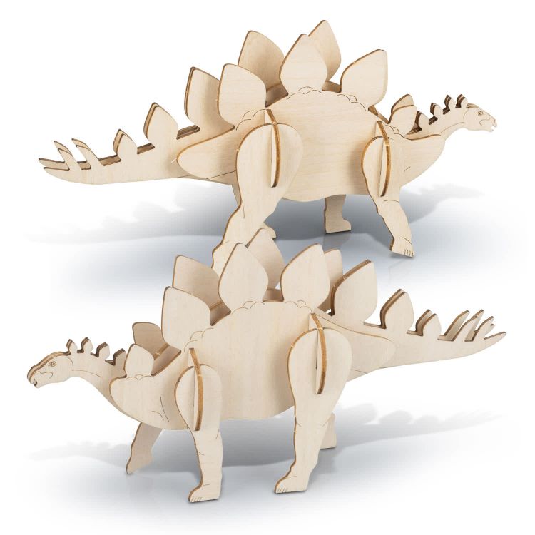 Picture of BRANDCRAFT Stegosaurus Wooden Model