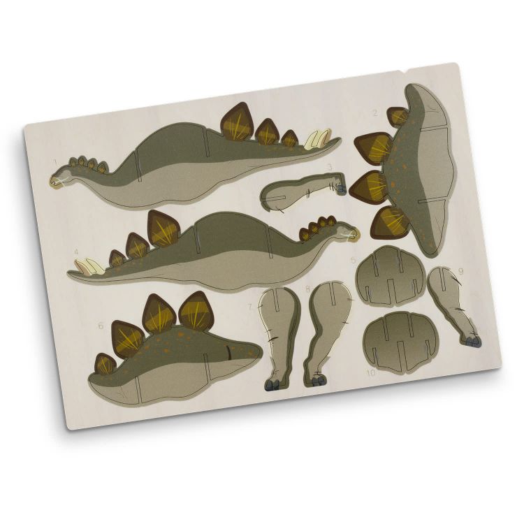 Picture of BRANDCRAFT Stegosaurus Wooden Model