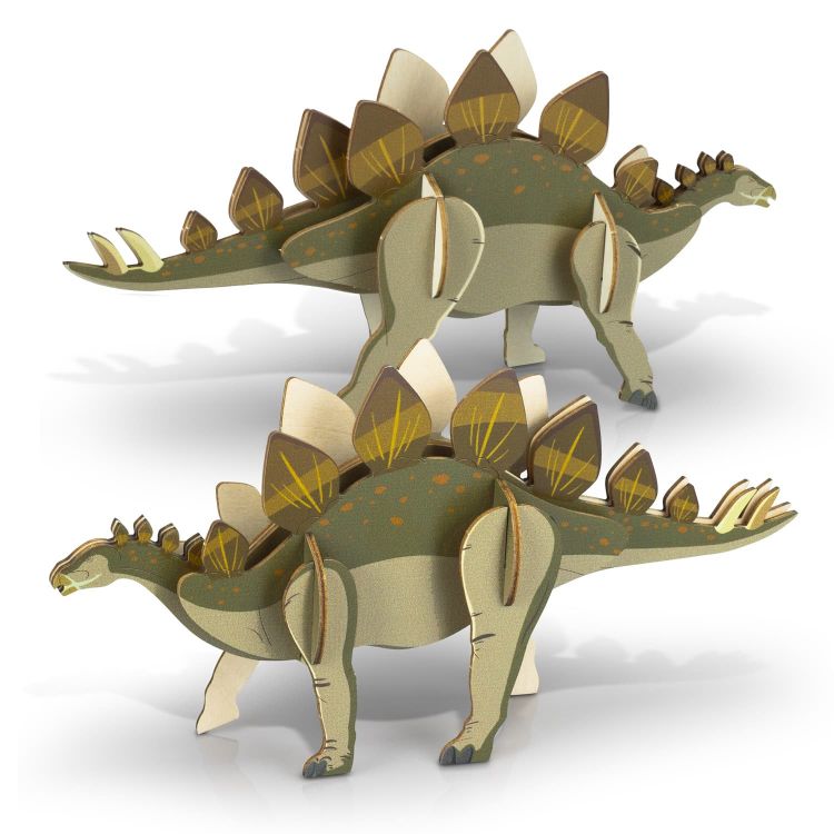 Picture of BRANDCRAFT Stegosaurus Wooden Model