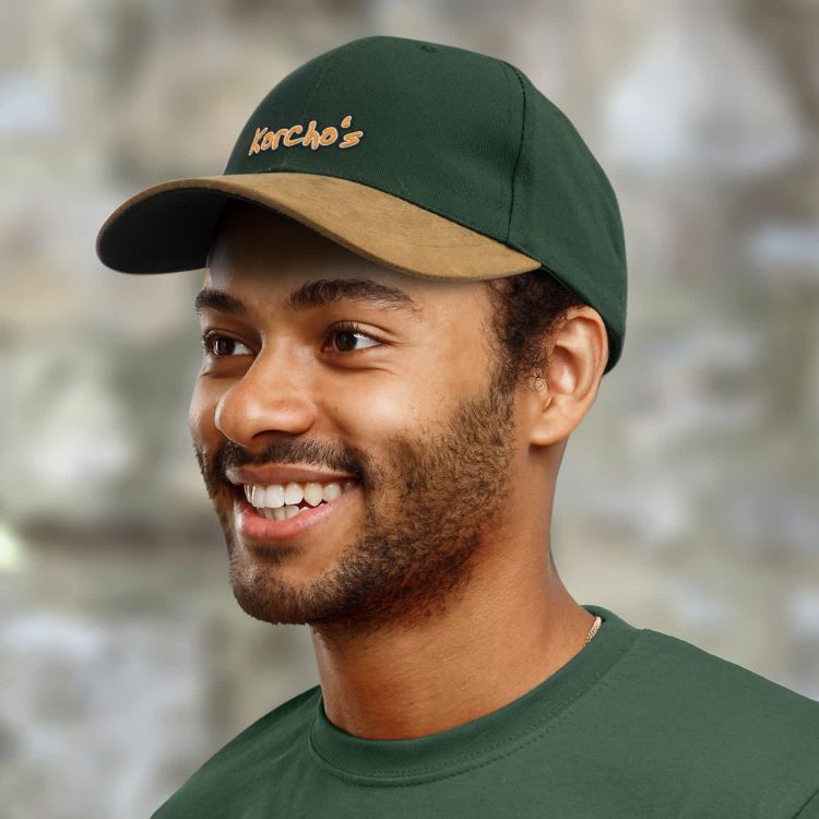 Picture of Outback Suede Peak Cap