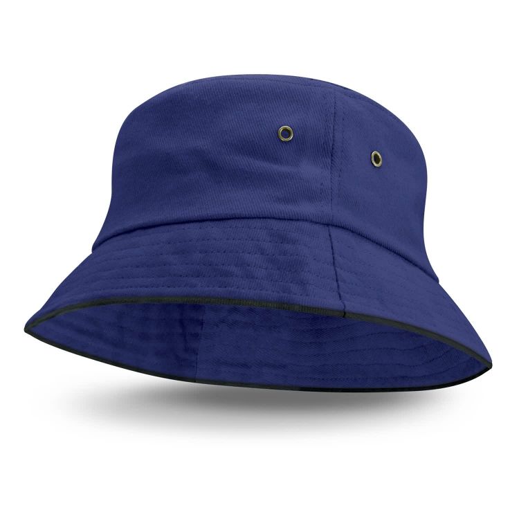 Picture of Bondi Bucket Hat - Black Sandwich Trim