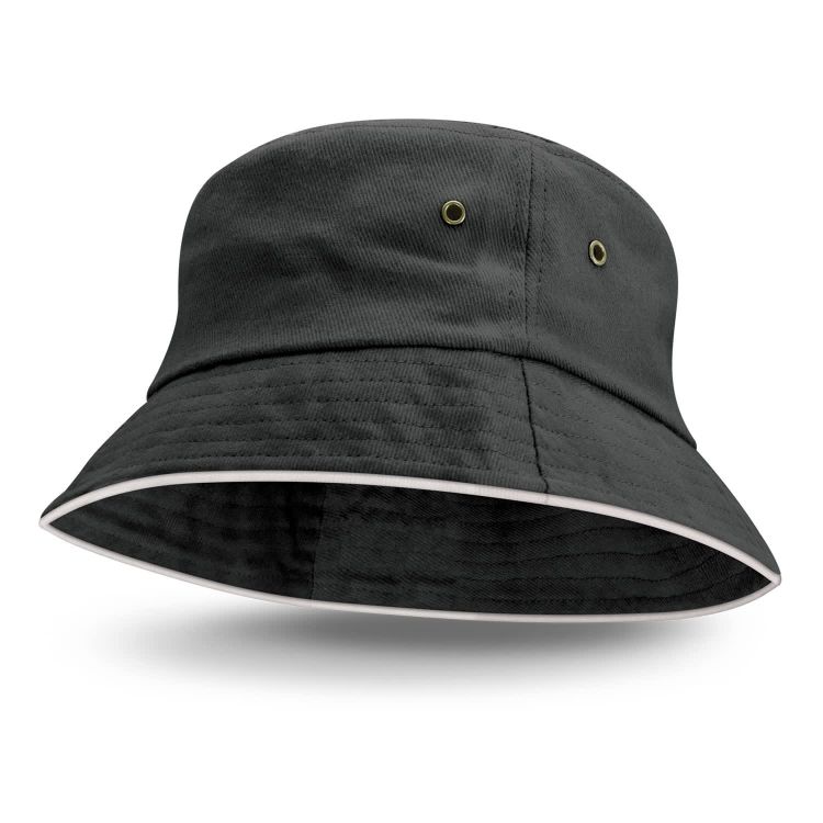 Picture of Bondi Bucket Hat - White Sandwich Trim