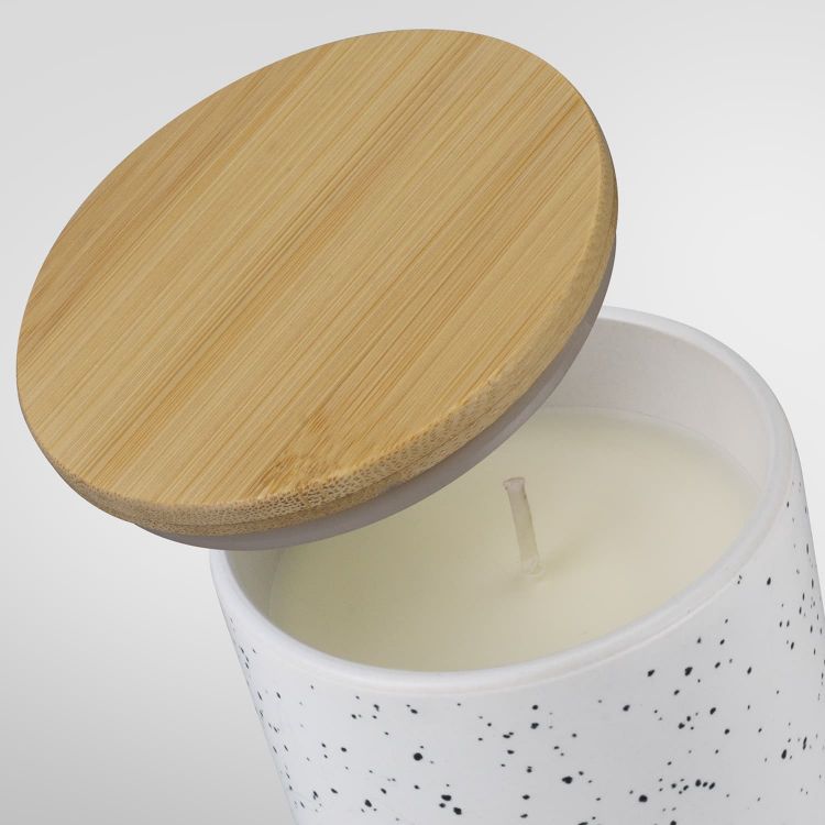 Picture of NATURA Candle with Bamboo Lid