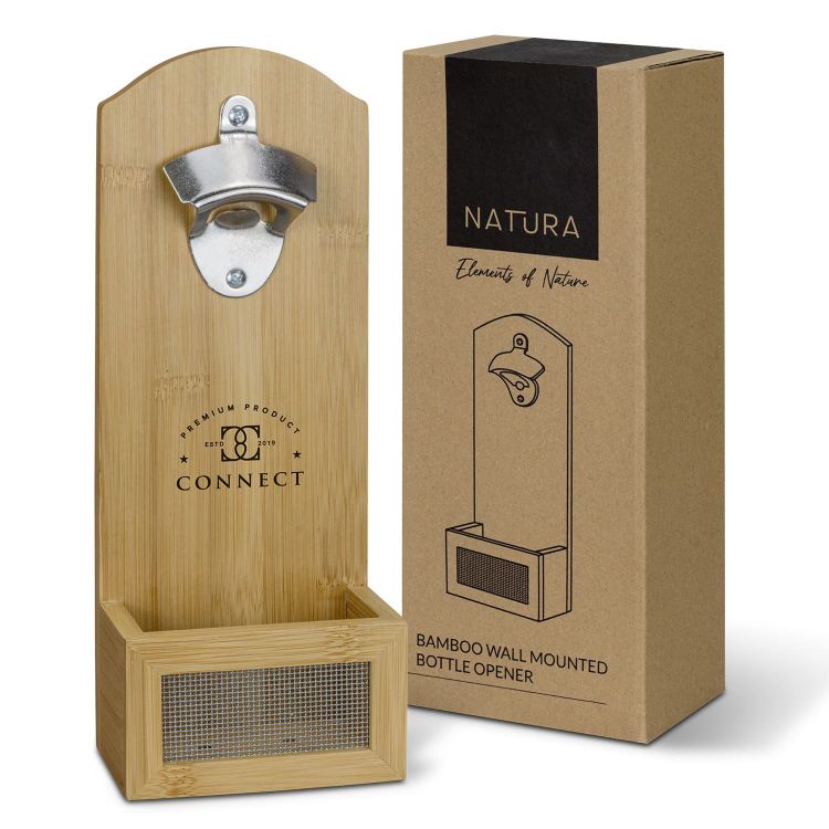 Picture of NATURA Bamboo Wall Mounted Bottle Opener