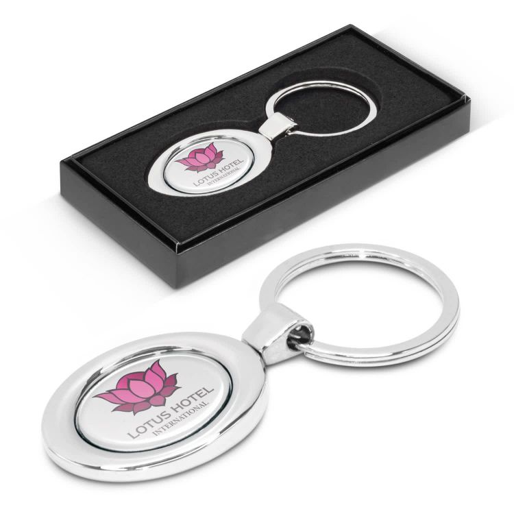 Picture of Oval Metal Key Ring