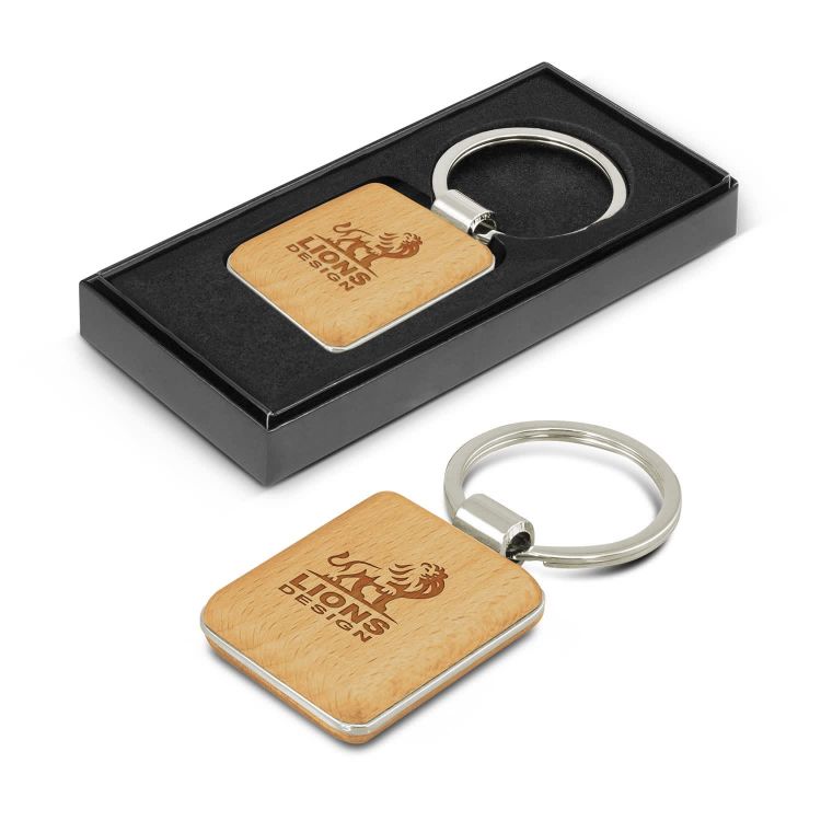 Picture of Echo Key Ring - Square