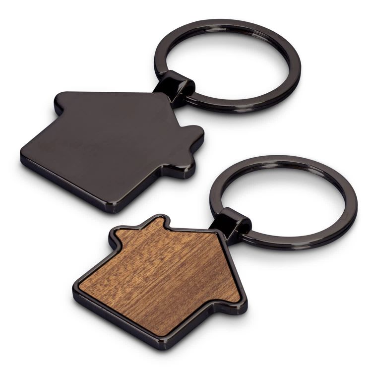 Picture of Santo House Shaped Key Ring