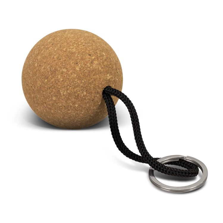 Picture of Cork Floating Key Ring - Round