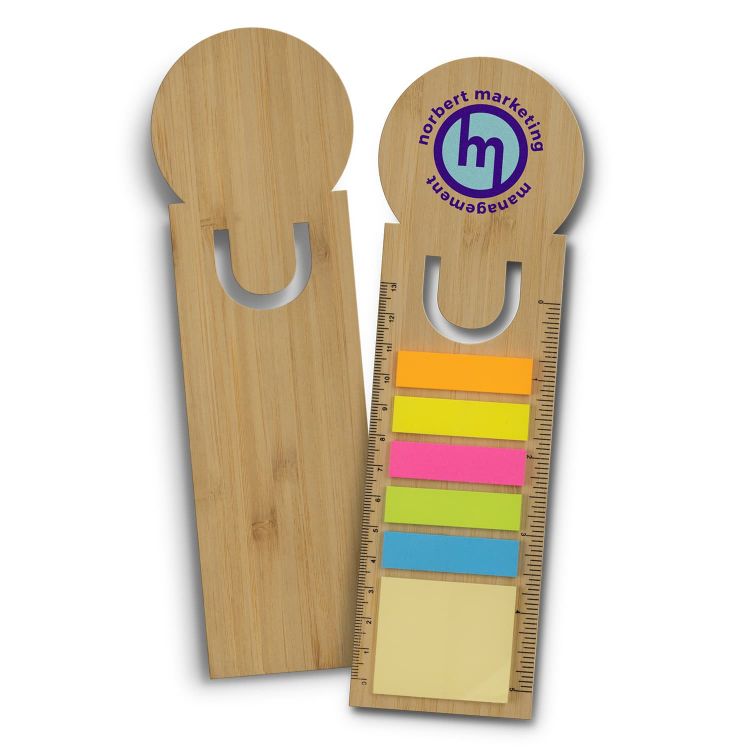 Picture of Bamboo Ruler Bookmark - Round