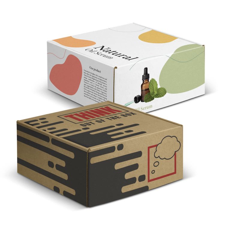 Picture of Die Cut Box with Locking Lid - 225x225x113mm