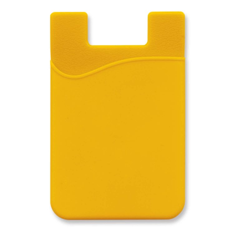 Picture of Silicone Phone Wallet - Indent