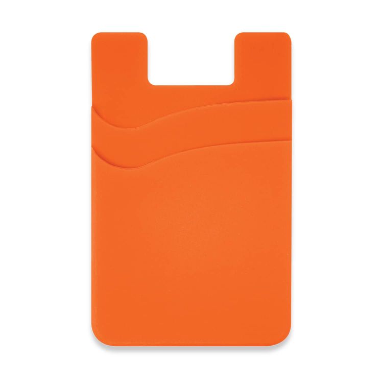 Picture of Dual Silicone Phone Wallet - Full Colour