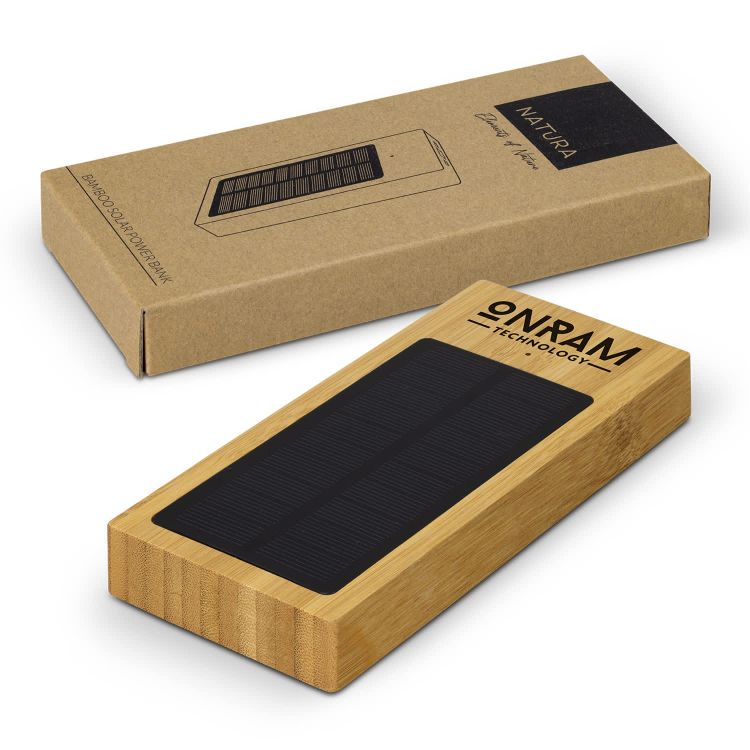 Picture of NATURA Bamboo Solar Power Bank